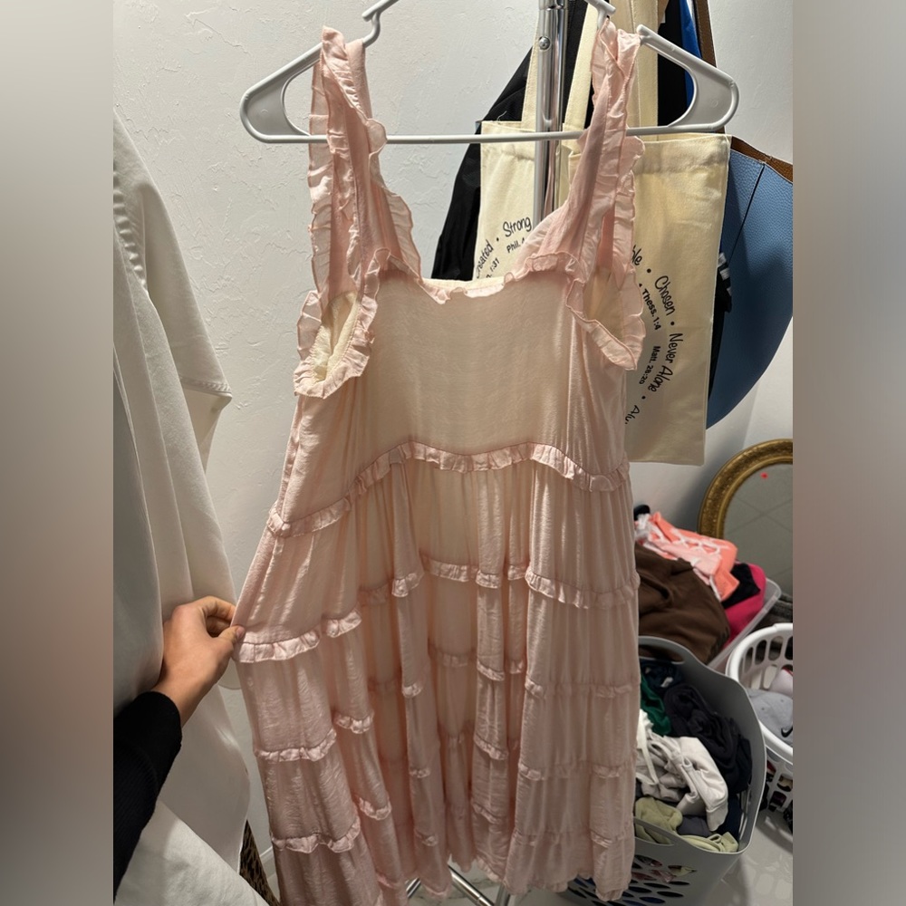 Sister Jane x UO pink maxi dress